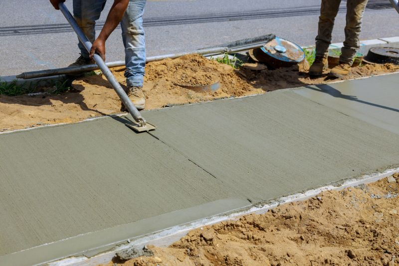 Cement Apron Installation