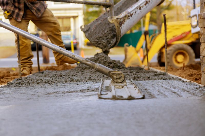 Cement Slab Pouring