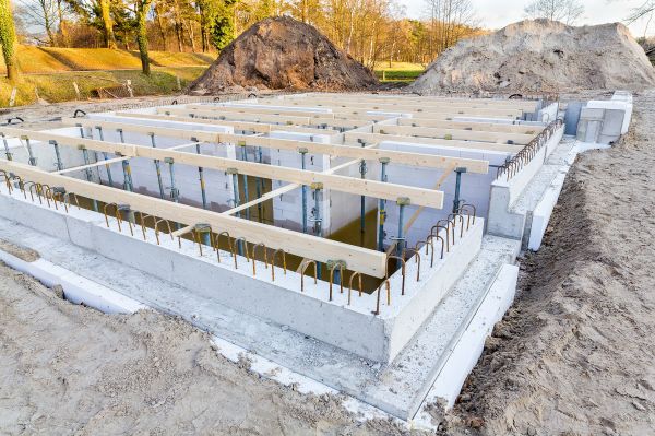 Concrete Foundation Pouring in Bloomington
