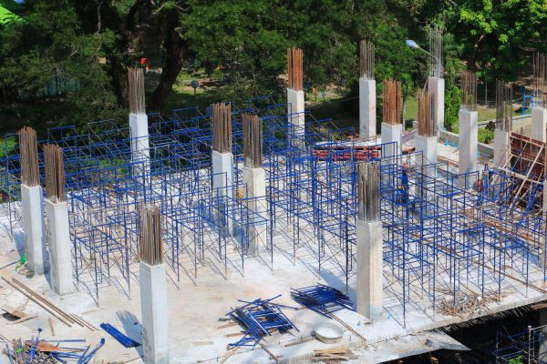 Foundation Pier Installation in Bloomington