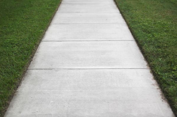 Sidewalk Concrete Construction in Bloomington