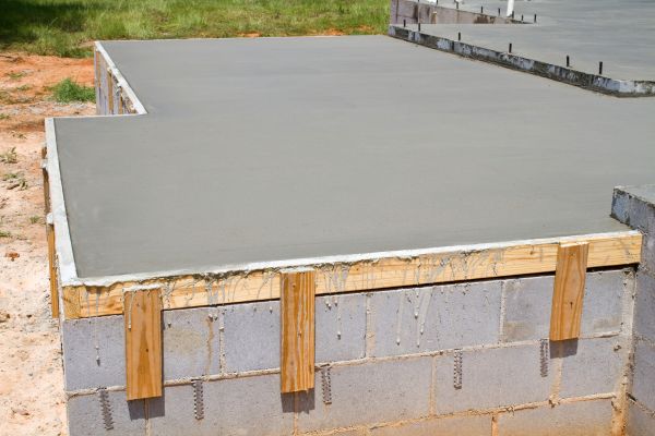 Concrete Slab Installation in Bloomington