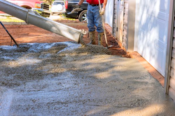 Driveway Slab Laying in Bloomington