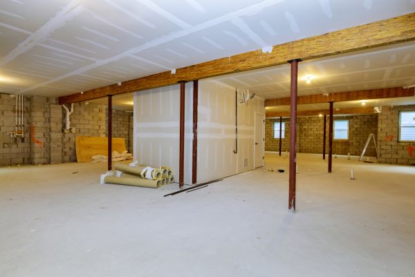 Basement Slab Installation in Bloomington