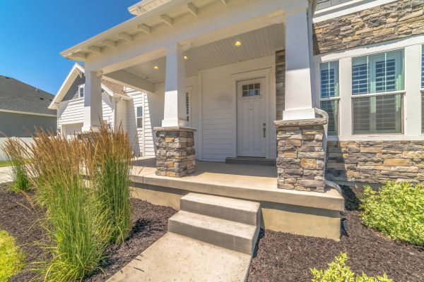 Porch Concrete Replacement in Bloomington