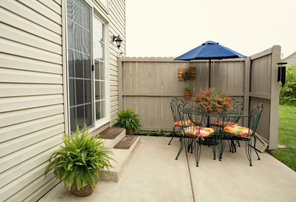 Patio Slab Installation in Bloomington