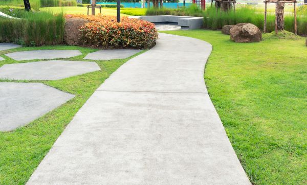 Concrete Sidewalk Installation in Bloomington